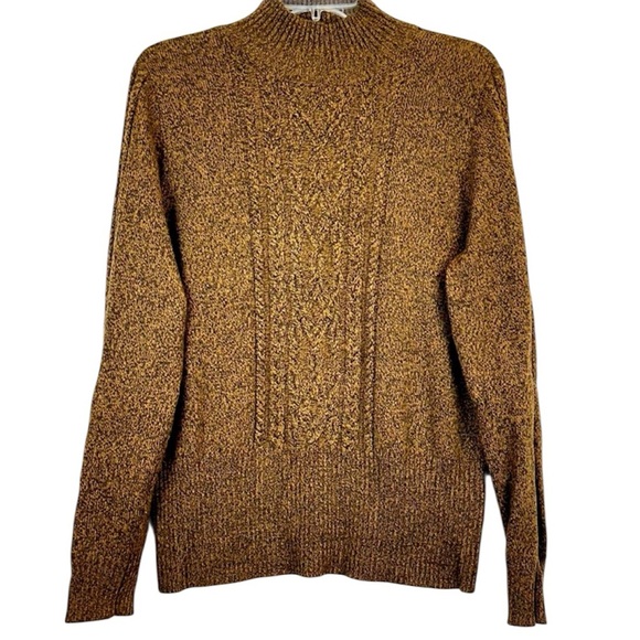 Pendleton Sweaters - Pendleton Cable Knit Heathered Sweater L